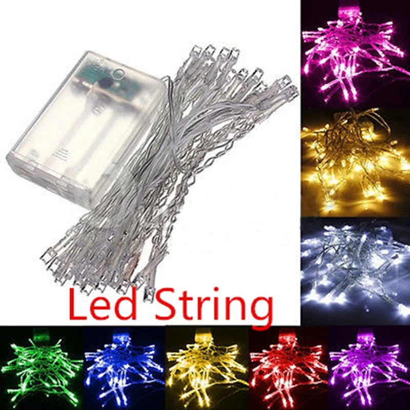 

AA Battery Mini 10 LEDs Cool/Warm White Christmas String Fairy Lights new year party wedding home decoration fairy lights