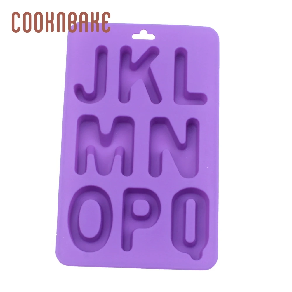 COOKNBAKE форма для шоколада с цифрами, силиконовая форма для торта, конфет, клейкая форма, силиконовая форма для выпечки, печенья, хлеба, 3D инструмент для украшения торта - Цвет: CDY-131