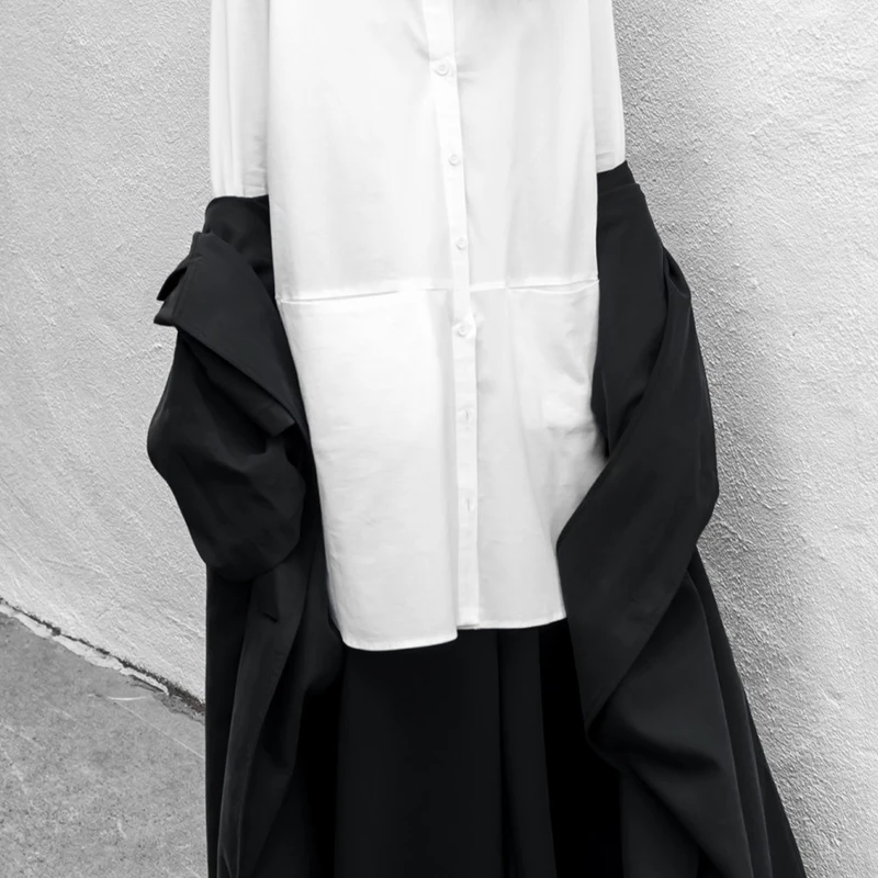 Тренчкот женский длинный тонкая Свободная шифоновая ветровка в стиле оверсайз