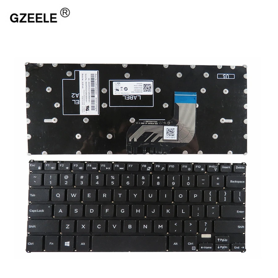 Клавиатура для ноутбука Dell Inspiron 11 3000 Series 3162 3164 3168 3169 P25T D1208R 0G96XG DLM14J6 английская|laptop