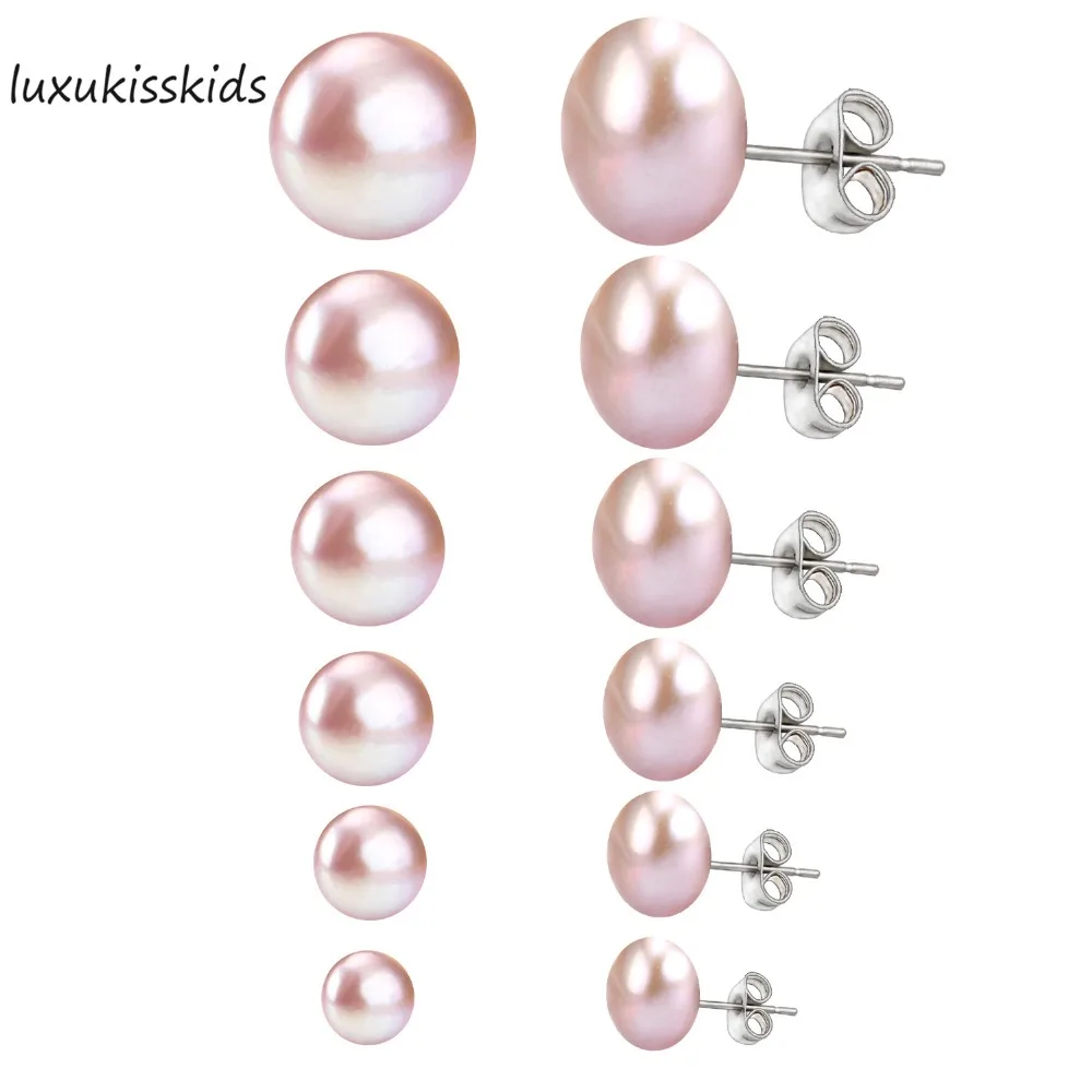 Luxukissids 6 пар/кор. oorbellen розовый/белый поддельный комплект жемчужных серег серьги гвоздики для женщин модные ювелирные изделия Серьги pendientes