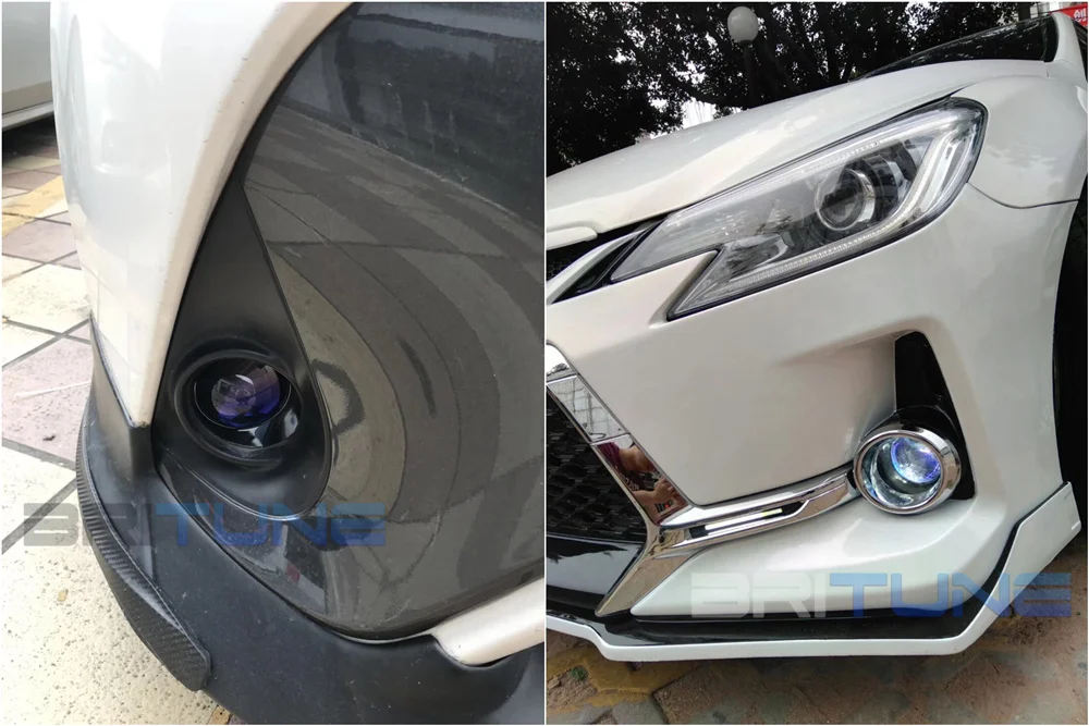 Britune Противотуманные фары линзы для Nissan Maxima/Altima/Versa/Infiniti G37/QX60 биксеноновый проектор H11 HID Объектив Аксессуары тюнинг