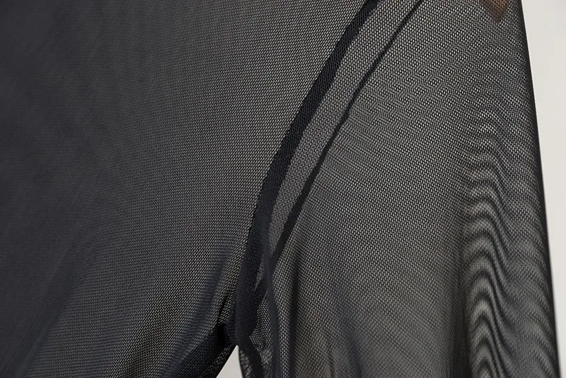 Весна сексуальный комбинезон мода Водолазка комбинезоны женский Черный Боди