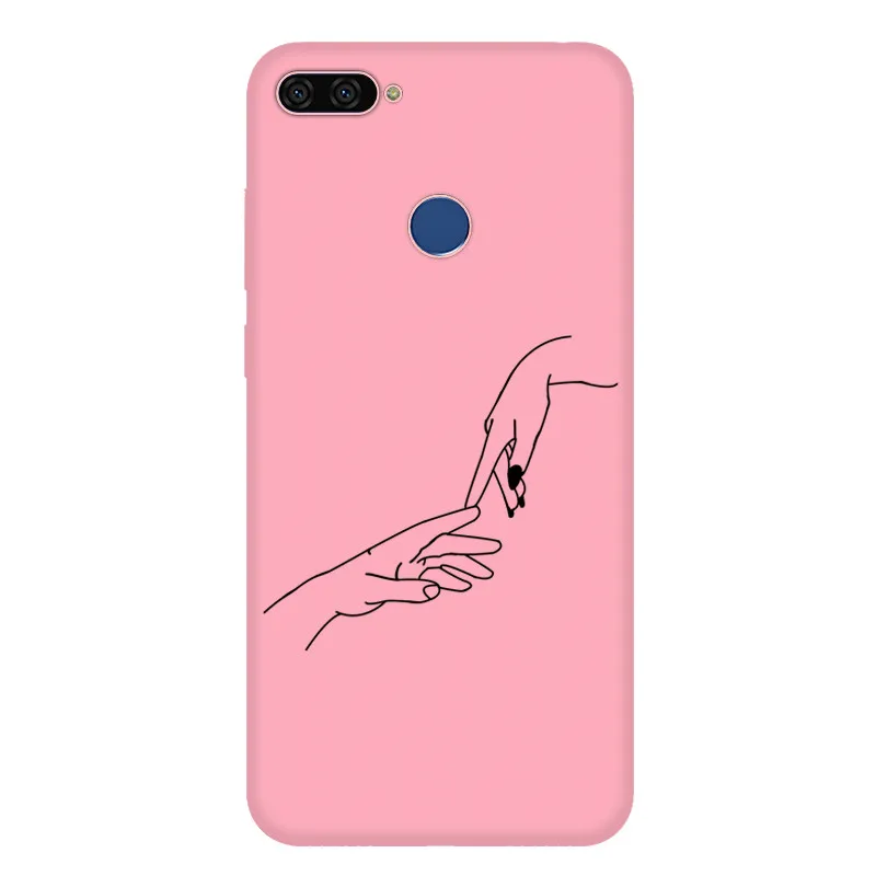 as photo 34 Honor 7C чехол для huawei Honor 7C AUM-L41 чехол Россия 5,7 милый мультяшный Рождественский Санта Жираф Мягкий силиконовый чехол для Honor 7 C - Цвет: as photo 34