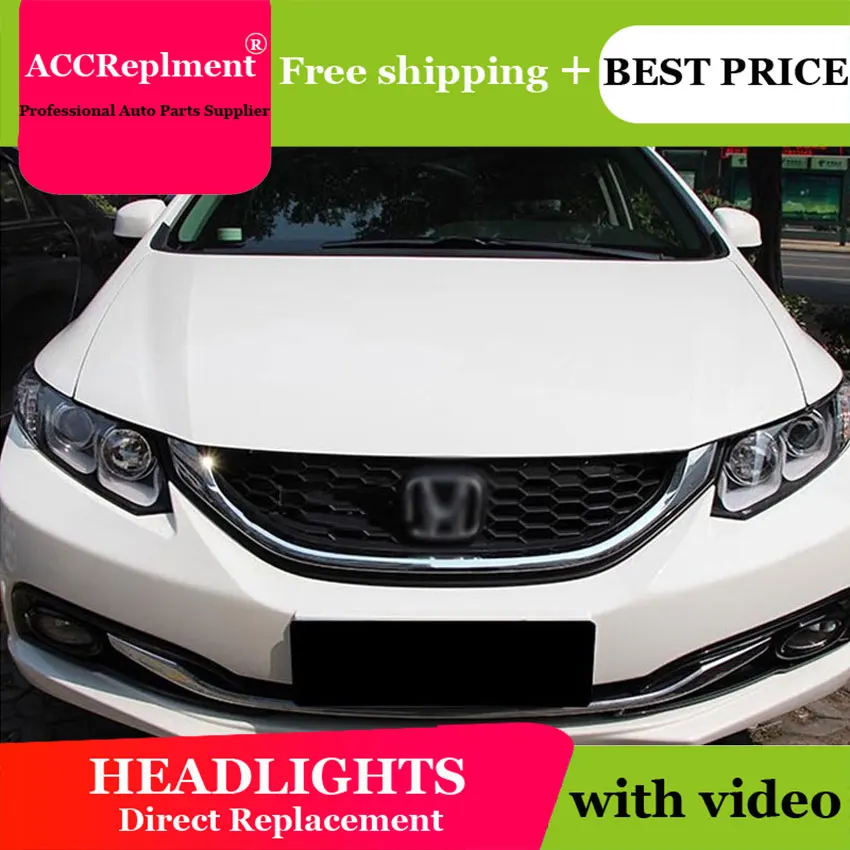 Авто. PRO двойной u-ангельские глазки светодиодный DRL для Honda civic светильник s 2011-2014 Q5