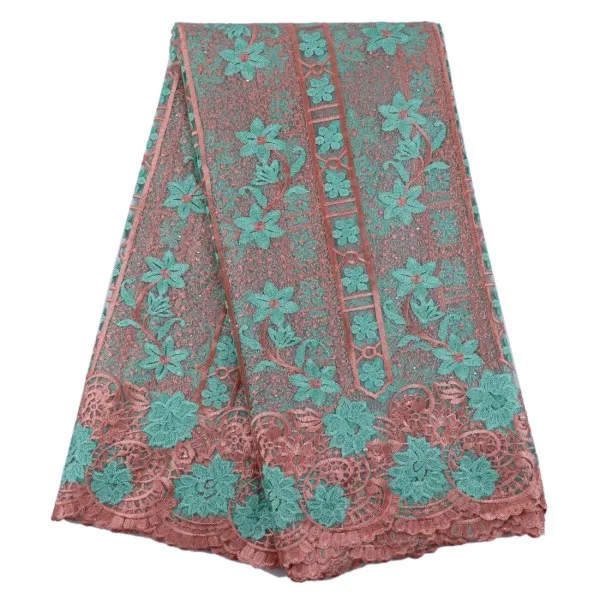 Последние corlor Африки кружевной ткани 2017 оптовая продажа Франции швейцарская