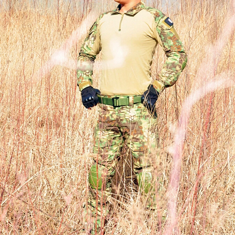 Бесплатная доставка армейская форма Kryptek Mandrake зеленый черный коричневый Gen2