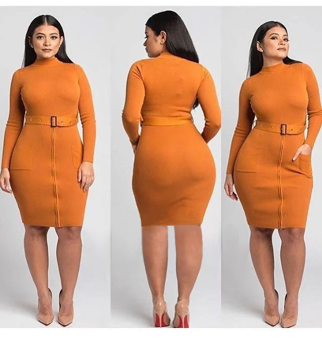 

Sash Pencil Long Knitted Sweater Dress Women Cotton Slim Bodycon Dress Pullover Female Autumn Winter Dress For Women