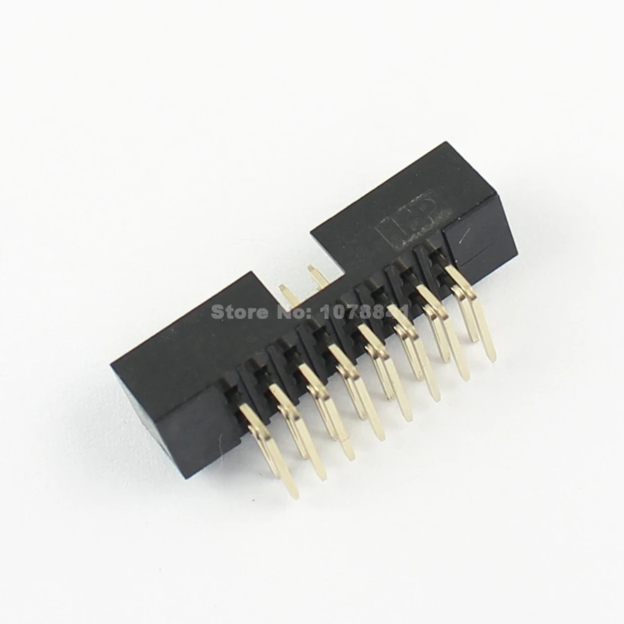 10 шт 2 мм 2x8Pin 16 Pin правый угол &quotпапа&quot в кожух IDC разъем заголовки коробки|connector