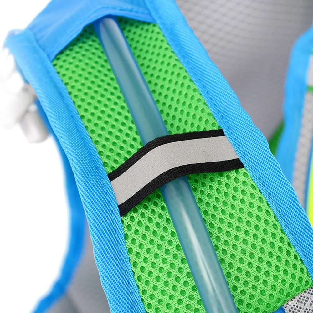 TANLUHU Men Women Nylon Running Backpack 15L Hydration Backpack Ultralight Breathable Cycling Hiking Marathon Water Bag Rucksack