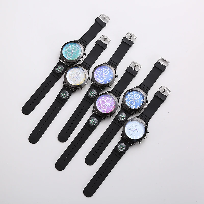 Прямая поставка 2017 Топ бренд роскошные армейские силиконовые деловые кварцевые