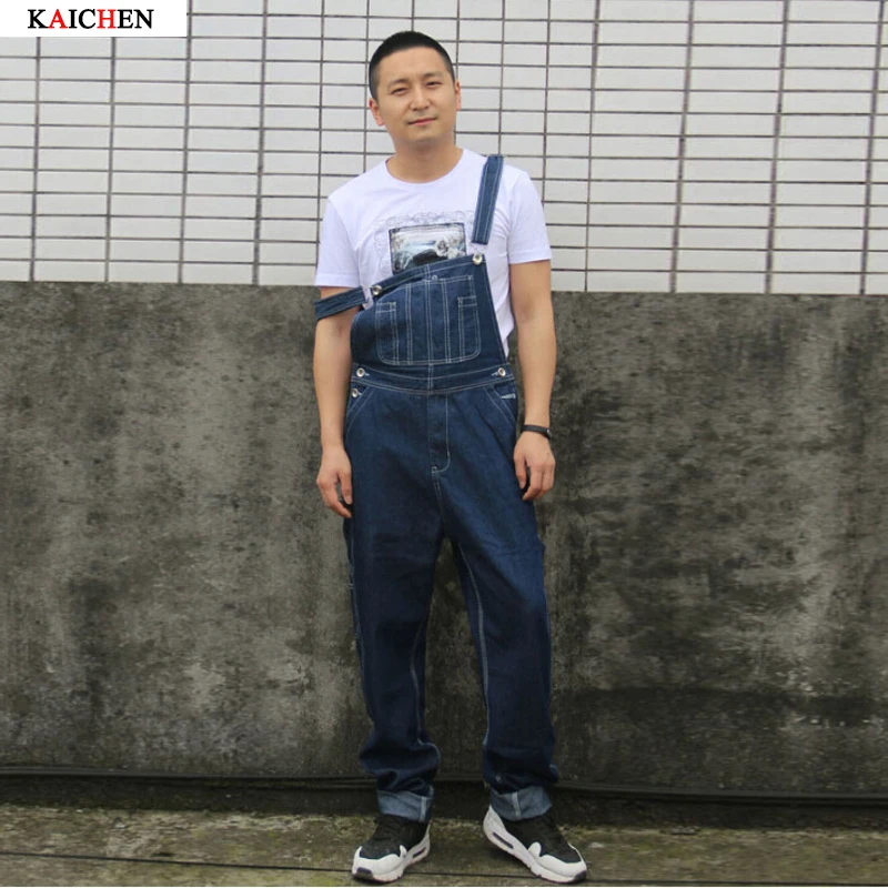 Новое поступление 2017 джинсовые комбинезоны мужские модные для мужчин джинсовый