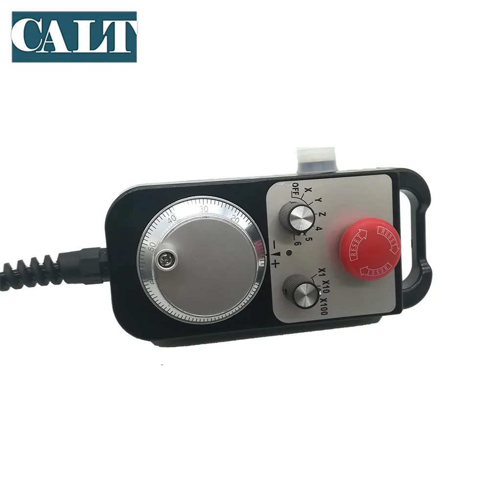 CALT TM1474-100BSL5 CNC Machine hand wheel MPG 100ppr Line driver voltage output 25ppr 142*74mm Manual pulse generator