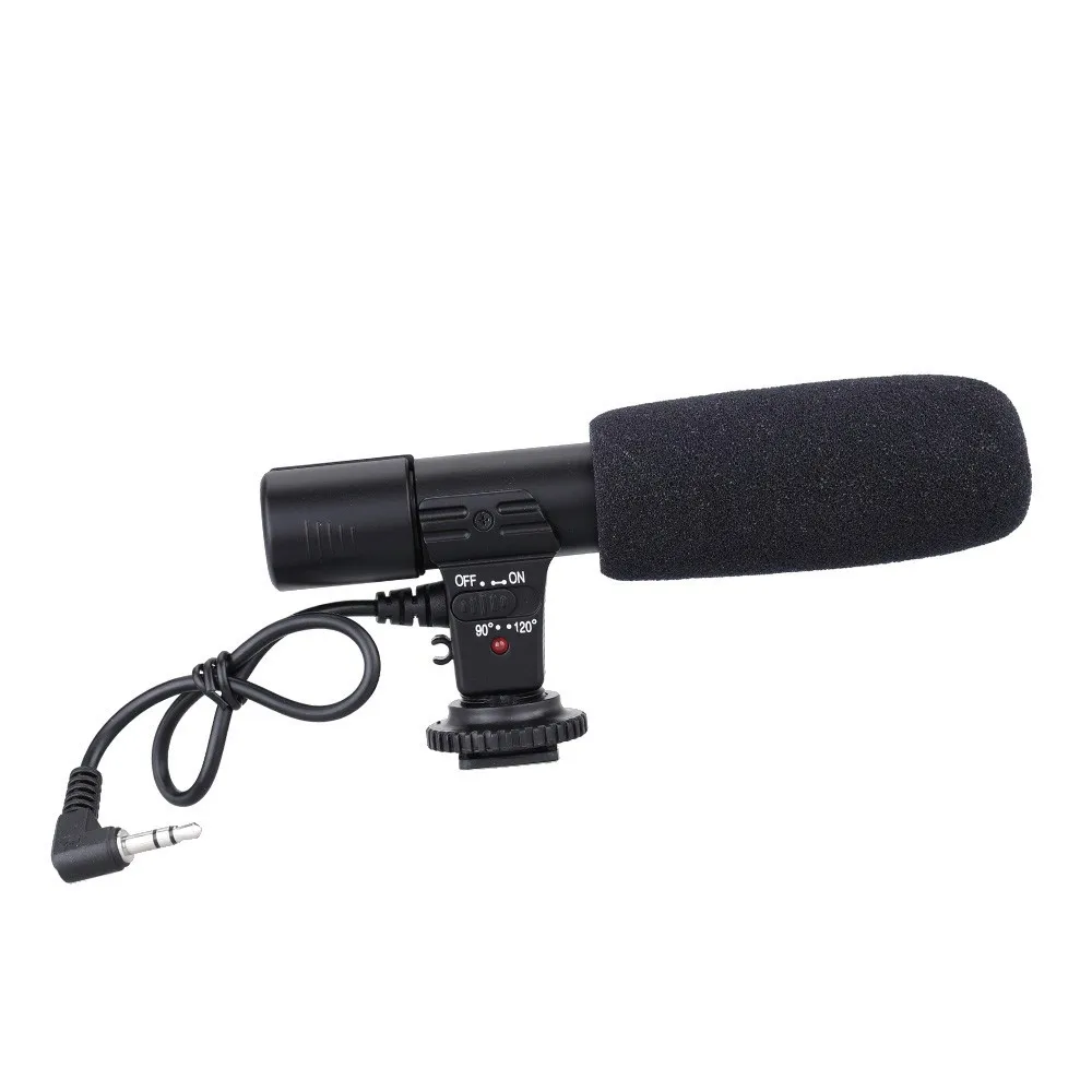 FELYBY MIC-01 Professional DSLR конденсаторный интервью с микрофоном видео запись Mic
