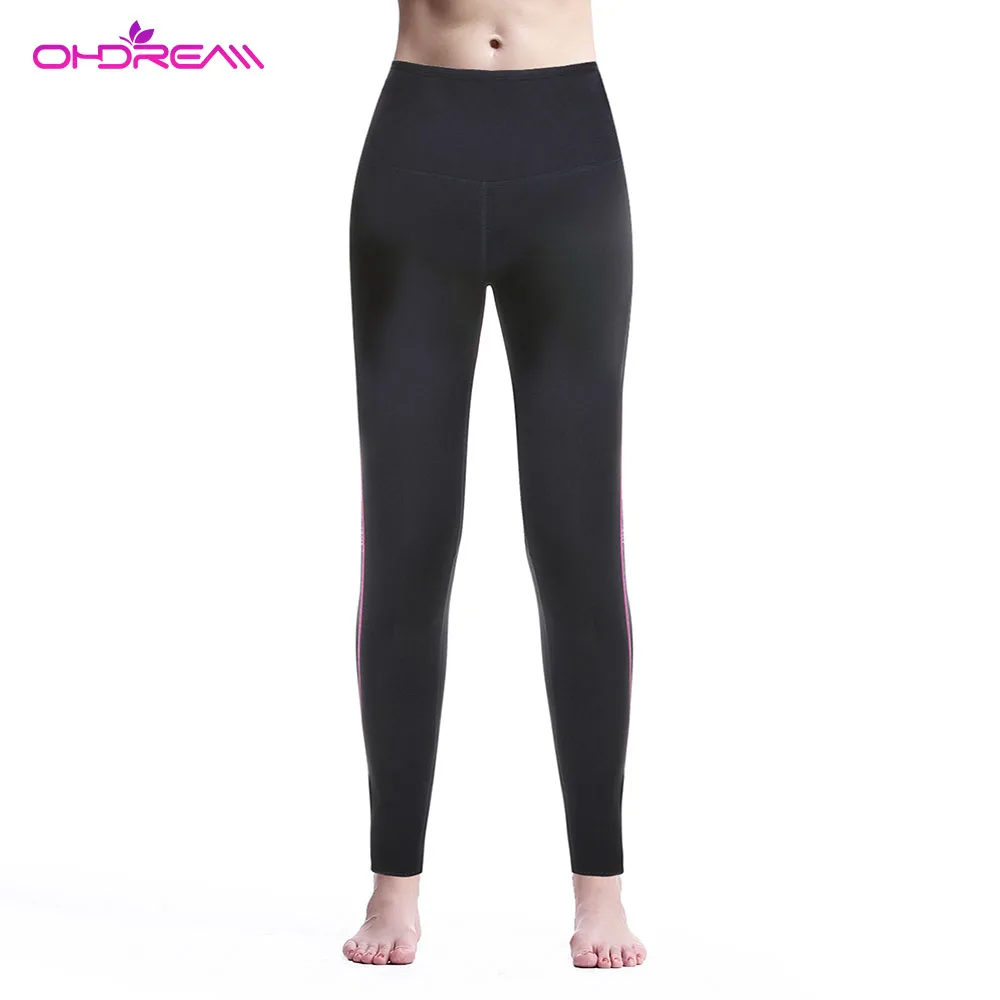 OHDREAM женские штаны для бега хит термо мягкий пот формирователь тела фитнес стрейч
