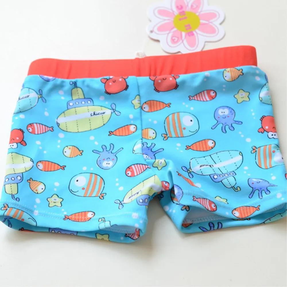 Style C 19 стилей Детские Infantil Дети с изображением рыбы мультфильм плавание короткий чемодан Мальчики Купальники Пляжные шорты детские купальный костюм - Цвет: Style C