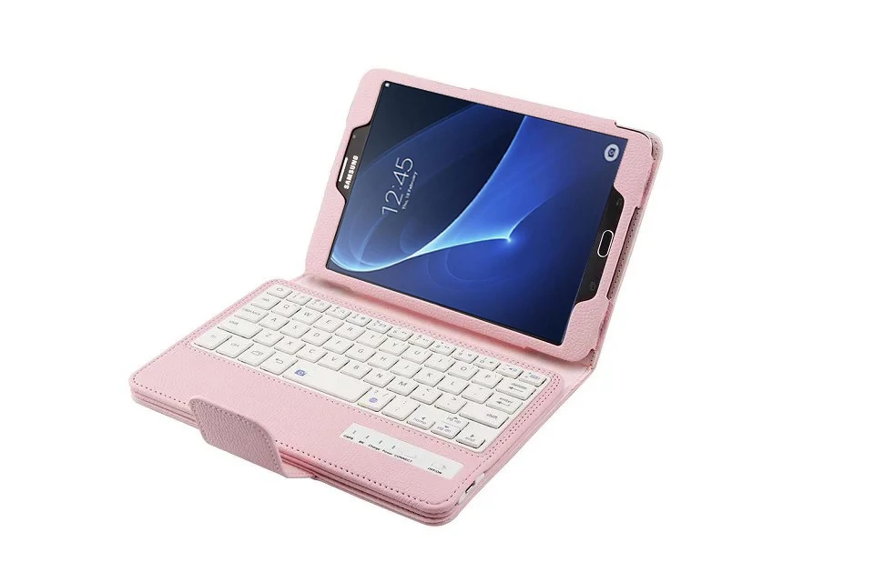 Со съемной беспроводной Bluetooth клавиатурой чехол подставка из искусственной кожи