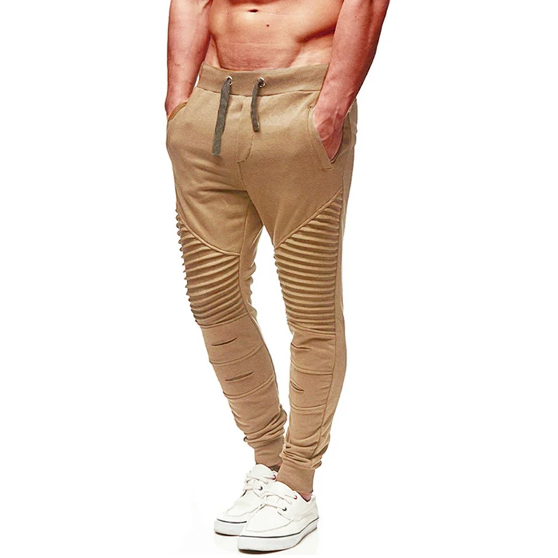 Новые мужские повседневные Харадзюку весна и осень большие размеры брюки