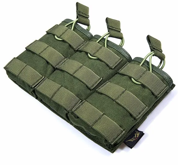 FLYYE MOLLE EV Универсальный тройной маг Чехол Военная походная модульная CORDURA PH-M025