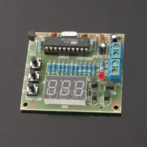 DS18B20 датчик температуры AT89C2051 MCU контроль 5 В переменного тока +/ 0 готовая