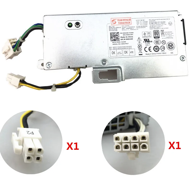 Блок питания для настольного сервера 200 Вт USFF 780 790 990 7010 9010 PS 3201 9DB 9020 Вт|Блоки