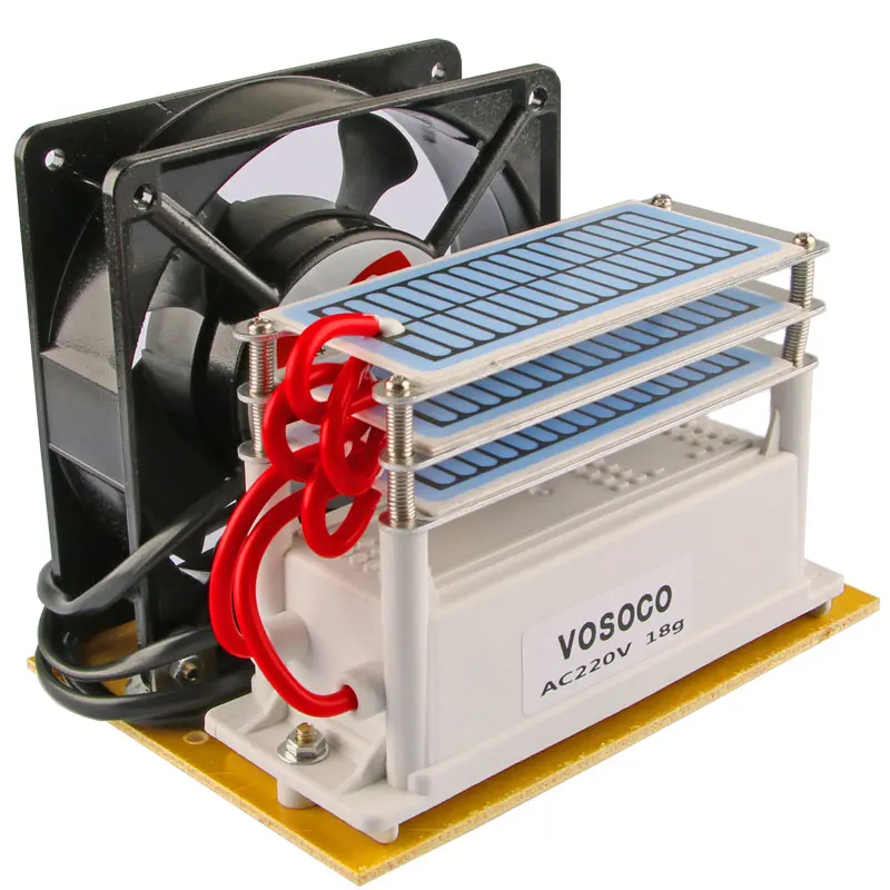 Озонатор портативный трехслойный влагостойкий с вентилятором | Бытовая техника