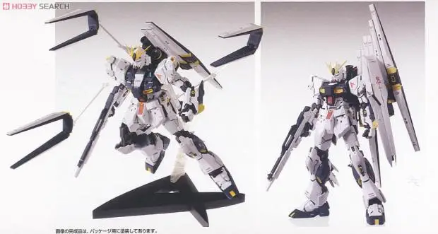 Japaness BANDAI Gundam MG 1/100 модель RX-93 в GUNDAM Ver. Ka стиль мобильный костюм детские игрушки