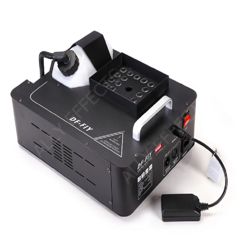 Светодиодный противотуманный аппарат 1500 Вт RGB 3 в 1 беспроводной и DMX512 дымовой с