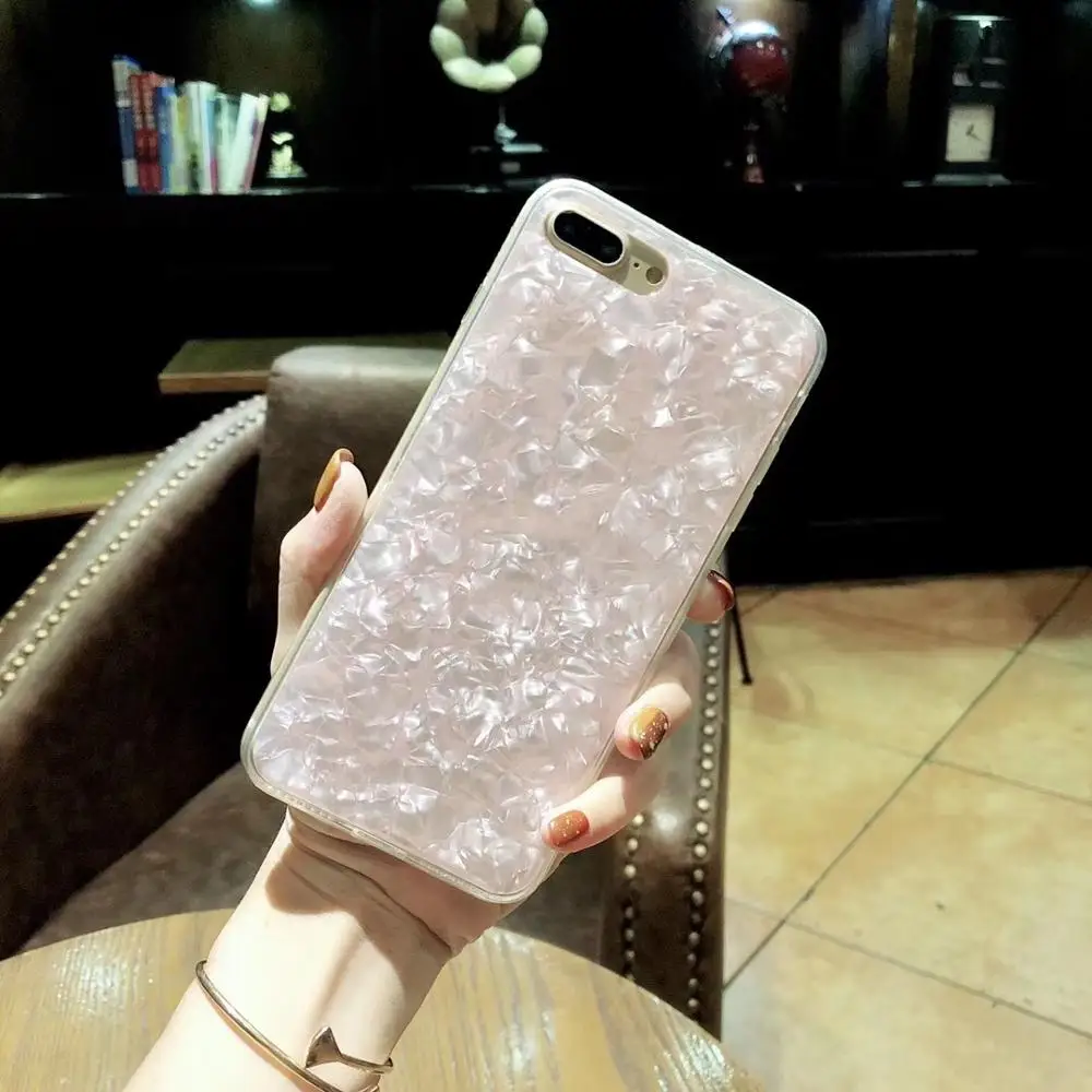 Мягкий чехол для телефона Casyva Iphone X XR XS MAX жесткий с узором 6 7 8 plus защитная задняя