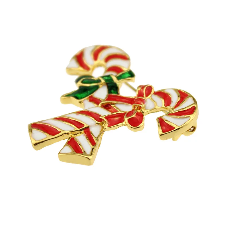 Модные Рождественские Броши для женщин 2017 хрустальные броши в виде Санта Клауса