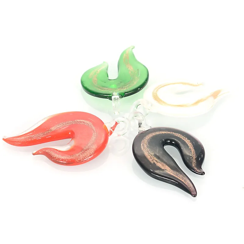 Женское ожерелье ручной работы из муранского стекла 2 шт.|Подвески| |