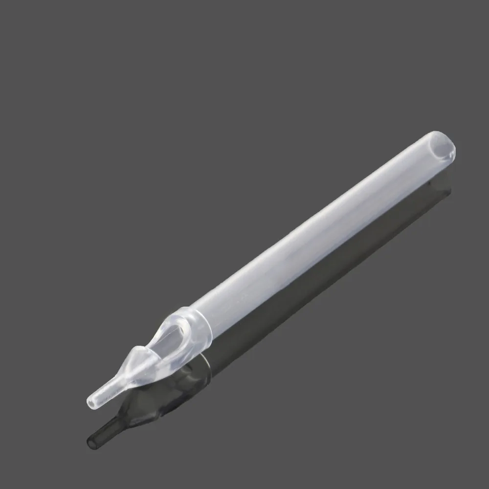 

True Star 50PCS 108mm Disposable Tattoo Tips 13F Tattoo Tips Clear Long tattoo needles tip For Tattoo Accessories Free Shipping