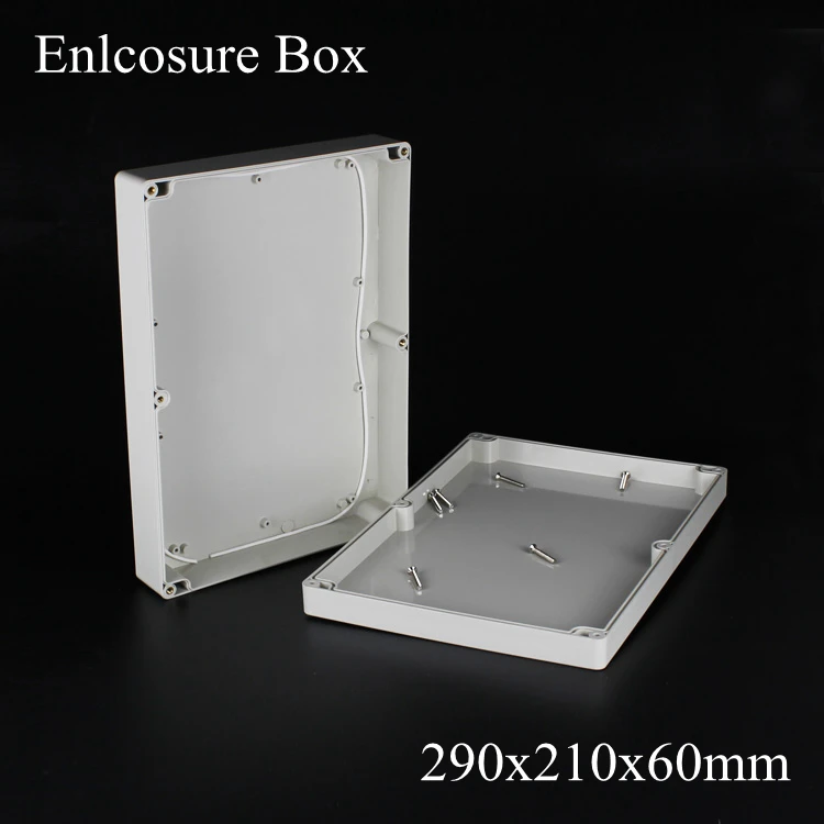 (1 шт./лот) серый водонепроницаемый корпус из АБС пластика IP65 290*210*60 мм ПВХ
