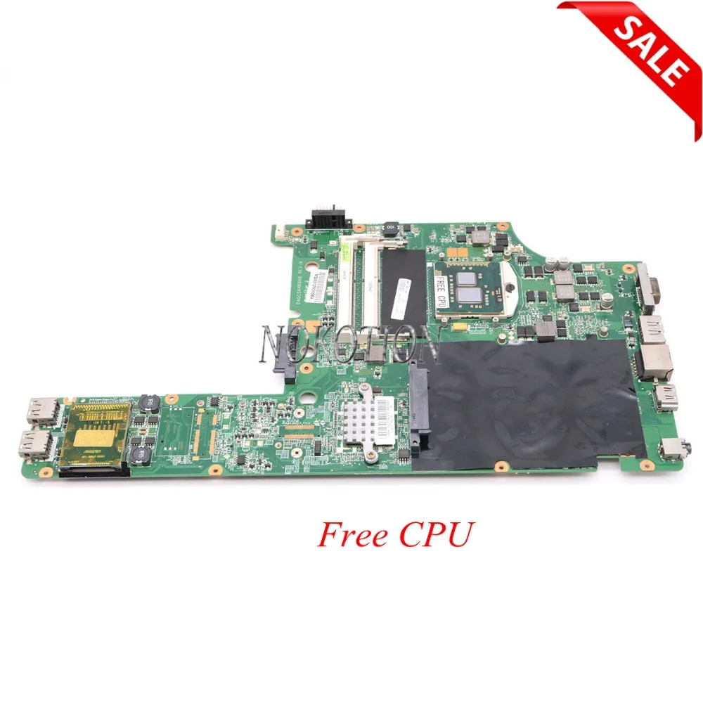 

NOKOTION FRU 63Y2130 04W4450 laptop motherboard for lenovo Edge E40 DAGC5AMB8H0 HM55 DDR3 Main board With CPU