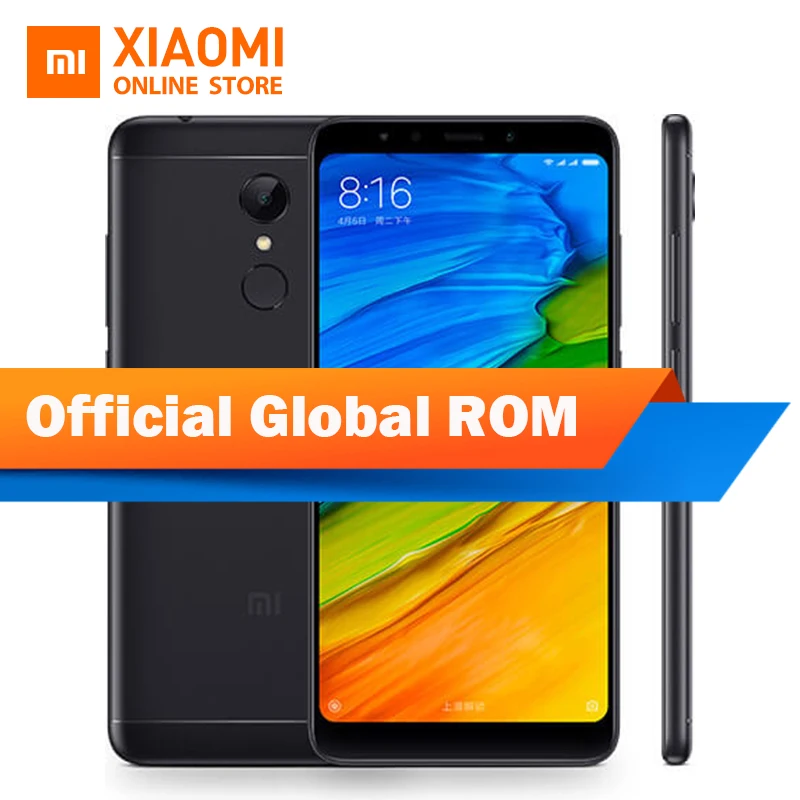 Глобальный Встроенная память Xiaomi Redmi 5 плюс мобильный телефон Redmi5 99 &quotДисплей 4 ГБ