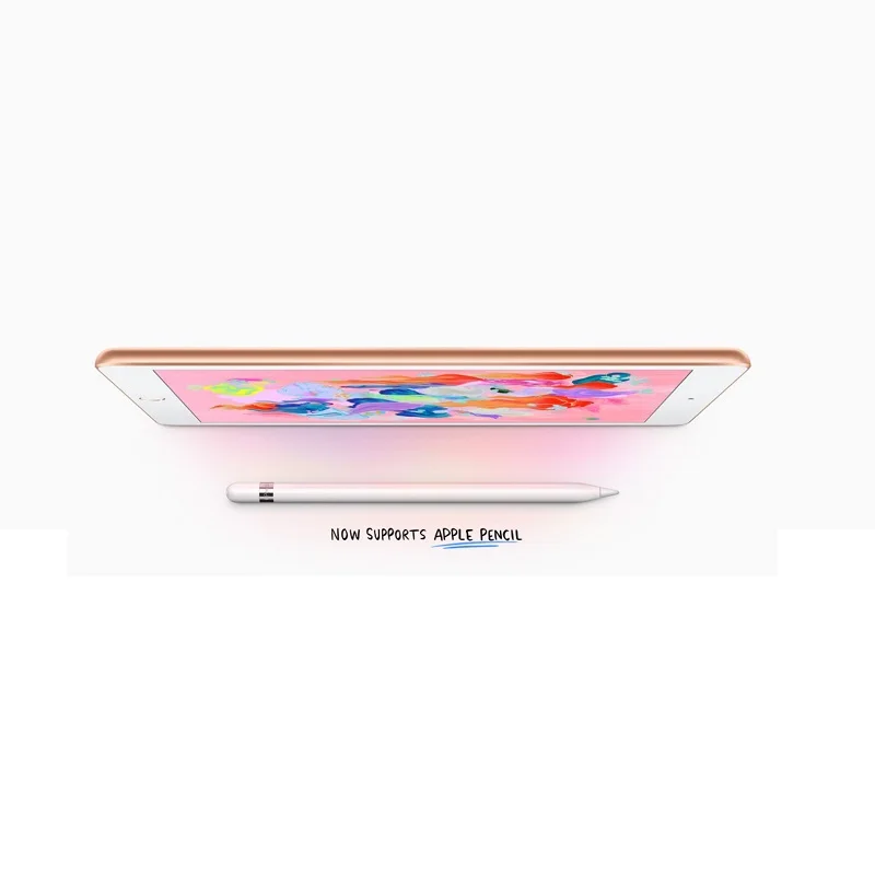 Apple новый iPad 2018 (последняя модель) 9 7 retina Дисплей 128 г WI FI поддержки Pencil A10 Fusion чип 10 H
