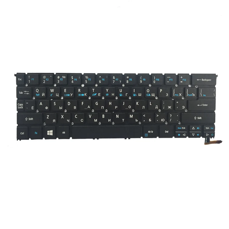 Русская клавиатура для ноутбука ACER R7 R7-371 R7-372 с подсветкой RU | Компьютеры и офис