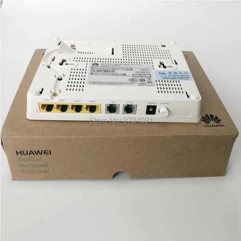 HG8240H GPON ONU ONT FTTH HGU маршрутизатор 4GE+ 2Tel SC UPC PON порт такая же Функция как HG8245H HG8247H GPON ONU ONT