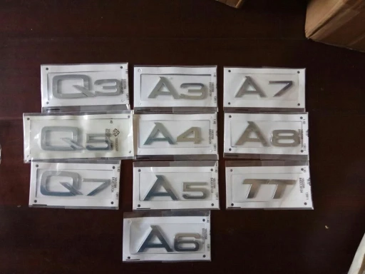 Наклейка на заднюю панель автомобиля ABS Автомобильная эмблема задний для audi A3 A4 A6