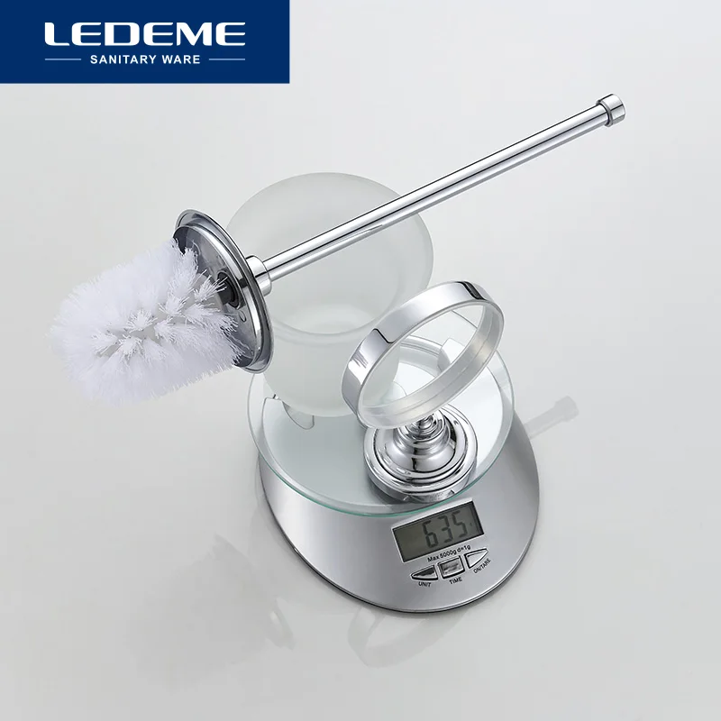 LEDEME держатели для туалетной щетки Нержавеющая сталь Пластик держатель Ванная