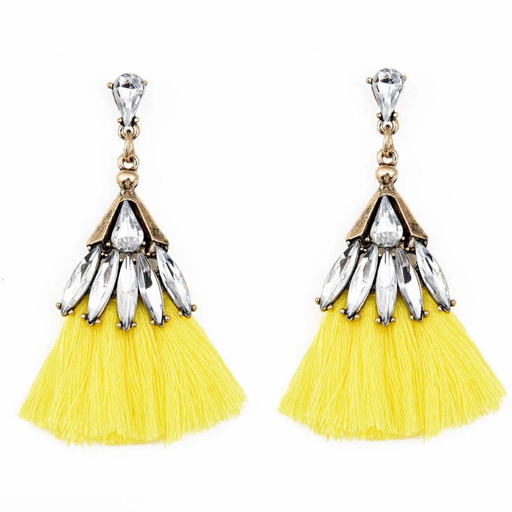 Модные амулеты 1 пара высокое качество Женские винтажные шармы 8 цветов женские