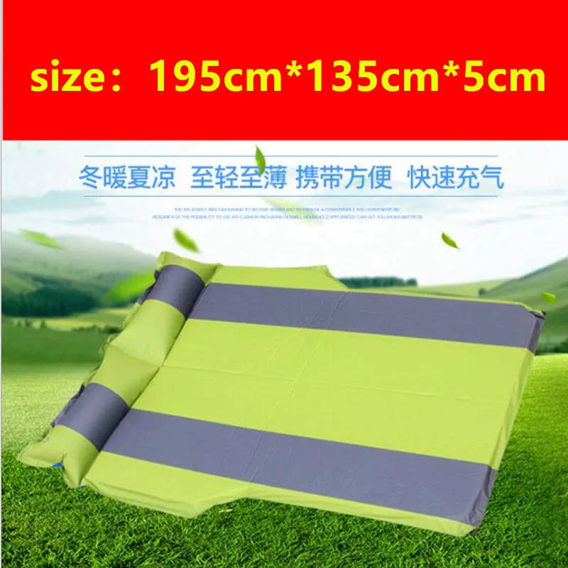 Brown Waterproof Hot Sale Car Air Bed Inflatable Mattress Back Seat Cushion For Travel Camping Auto Car Styling Automatic - Color Name: Brown