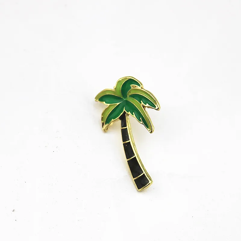 Брошь Кокосовая булавка на шею модная простая Женская одежда Аксессуары Шарфы