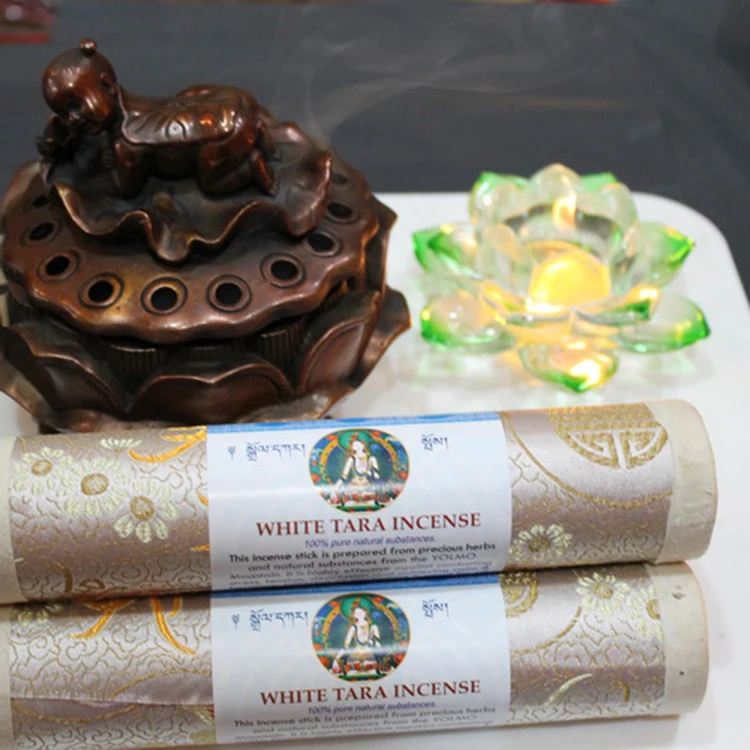 100% натуральные ароматические палочки ручной работы Белая Тара ладан