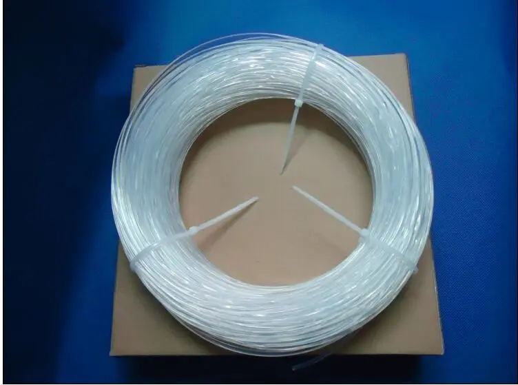 Одножильный боковой светящийся волоконно оптический кабель 3 мм для внутреннего