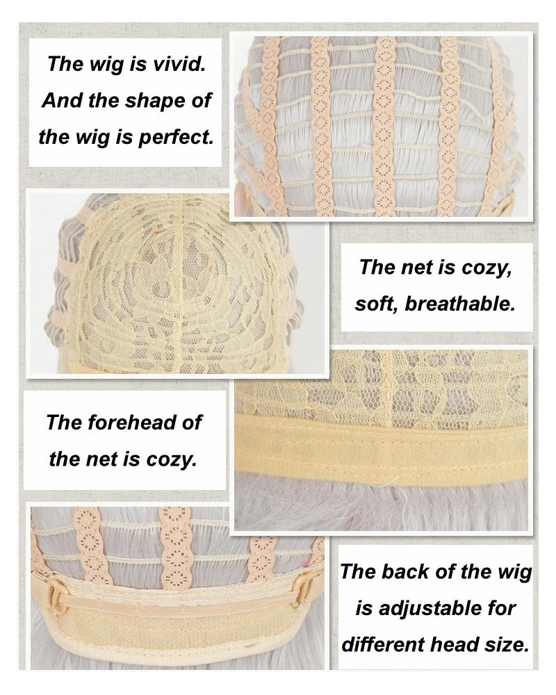 

Santa Claus Cosplay Wig and Beard Free Shipping for Halloween and Christmas