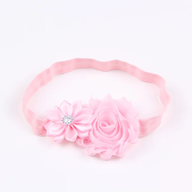 10 Colors baby headbands Baby Headwear Children Flower Pearl Infant Toddler Girl Headband Clips Hairband Hair Band Accessorie резинки для
