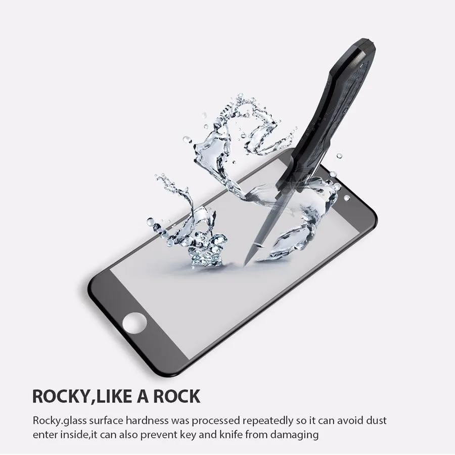 100 шт для iphone 6 7 закаленное стекло из углеродного волокна 3D изогнутое 6s plus