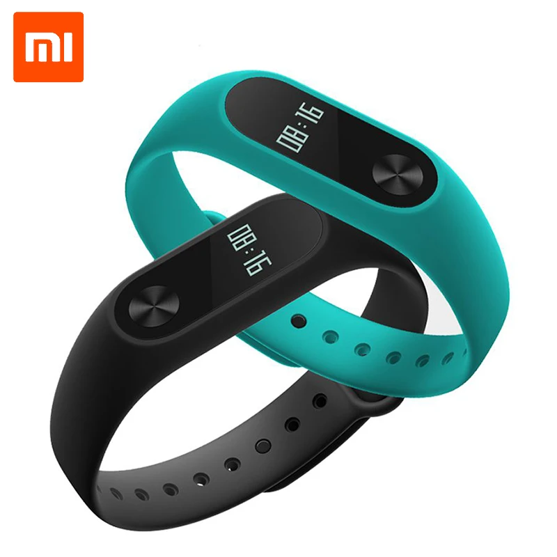 Смарт браслет Xiaomi Mi Band 2 с пульсометром смарт для iOS и Android|Смарт-браслеты| |