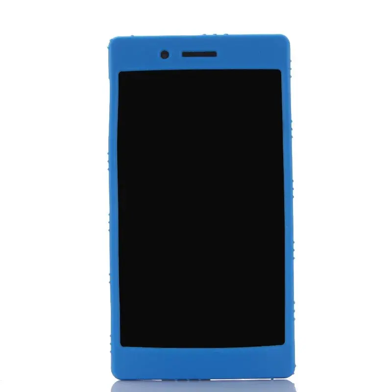 dark blue Для lenovo Tab 3 730 Чехол Мягкий силиконовый чехол для lenovo Tab 3 730F 730 M 730X7 дюймов планшетный ПК - Цвет: dark blue